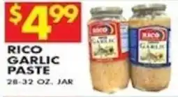 Compare Foods Rico garlic paste offer