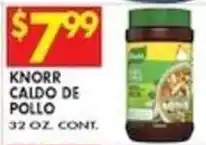Compare Foods Knorr caldo de pollo offer