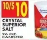 Compare Foods Crystal superior salt offer