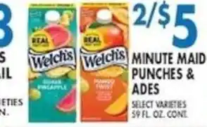 Compare Foods Minute Maid Punches & Ades offer