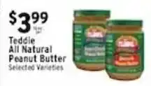 Met Foodmarkets Teddie all natural peanut butter offer