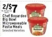 Met Foodmarkets Chef Boyardee big bowl microwaveable pasta meals offer