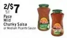 Met Foodmarkets Pace Mild Chunky Salsa or Medium Picante Sauce offer
