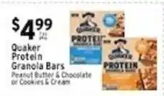 Met Foodmarkets Quaker Protein Granola Bars offer