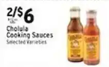 Met Foodmarkets Cholula Cooking Sauces offer