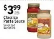 Met Foodmarkets Classico pasta sauce offer