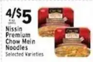 Met Foodmarkets Nissin Premium Chow Mein Noodles offer