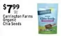 Met Foodmarkets Carrington Farms Organic Chia Seeds offer