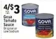 Met Foodmarkets Goya Tomato Sauce offer
