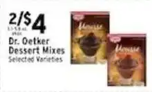 Met Foodmarkets Dr. Oetker Dessert Mixes offer