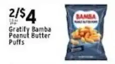 Met Foodmarkets Gratify Bamba Peanut Butter Puffs offer