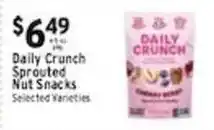 Met Foodmarkets Daily Crunch Sprouted Nut Snacks offer