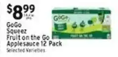 Met Foodmarkets GoGo Squeeze Fruit on the Go Applesauce offer