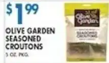 Compare Foods Olive Garden seasoned croutons offer