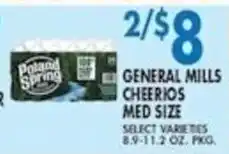 Compare Foods General Mills Cheerios Med Size offer