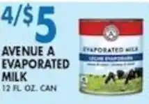 Compare Foods Avenue A Evaporated Milk offer