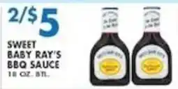 Compare Foods Sweet Baby Ray's BBQ Sauce offer