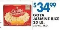 Compare Foods Goya jasmine rice offer
