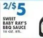 Compare Foods Sweet Baby Ray's BBQ Sauce offer