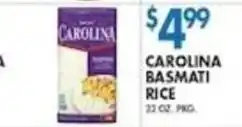 Compare Foods Carolina basmati rice offer