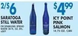 Compare Foods Saratoga still water offer