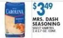 Compare Foods Mrs. Dash Seasoning offer