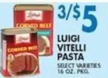 Compare Foods Luigi Vitelli Pasta offer