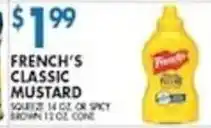 Compare Foods French's classic mustard offer