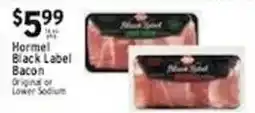 Met Foodmarkets Hormel black label bacon offer