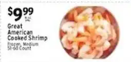 Met Foodmarkets Great American Cooked Shrimp offer