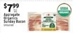 Met Foodmarkets Applegate Organics Sunday Bacon offer