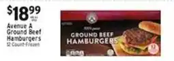 Met Foodmarkets Avenue A Ground Beef Hamburgers offer