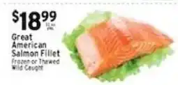 Met Foodmarkets Great American Salmon Fillet offer