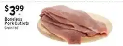 Met Foodmarkets Boneless Pork Cutlets offer