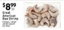 Met Foodmarkets Great American Raw Shrimp offer