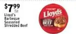 Met Foodmarkets Lloyd's Barbecue Seasoned Shredded Beef offer