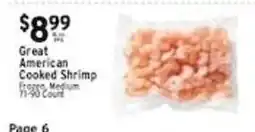 Met Foodmarkets Great American Cooked Shrimp offer