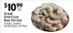 Met Foodmarkets Great American Raw Shrimp offer