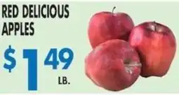 Compare Foods Red delicious apples offer