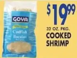 Compare Foods Gova cooked shrimp offer