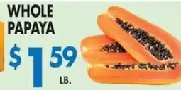 Compare Foods Whole Papaya offer