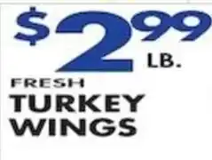 Compare Foods Fresh Turkey Wings offer