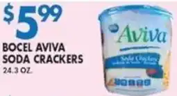 Compare Foods Bocel Aviva Soda Crackers offer