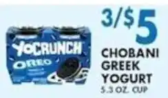 Compare Foods Chobani Greek Yogurt offer