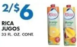 Compare Foods Rica jugos offer