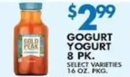 Compare Foods Gold Peak Gogurt Yogurt offer