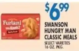 Compare Foods Swanson hungry man classic meals offer