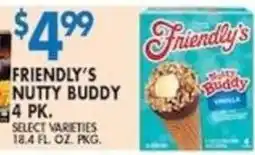 Compare Foods Friendly's nutty buddy offer