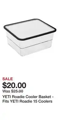 Cabela's YETI Roadie Cooler Basket - Fits YETI Roadie 15 Coolers offer