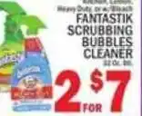 C Town Fantastik Scrubbing Bubbles Cleaner offer